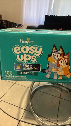 Pampers Easy Ups Training Underwear Size 3T/4T
