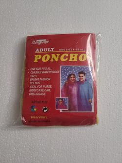 Rain poncho coat jacket