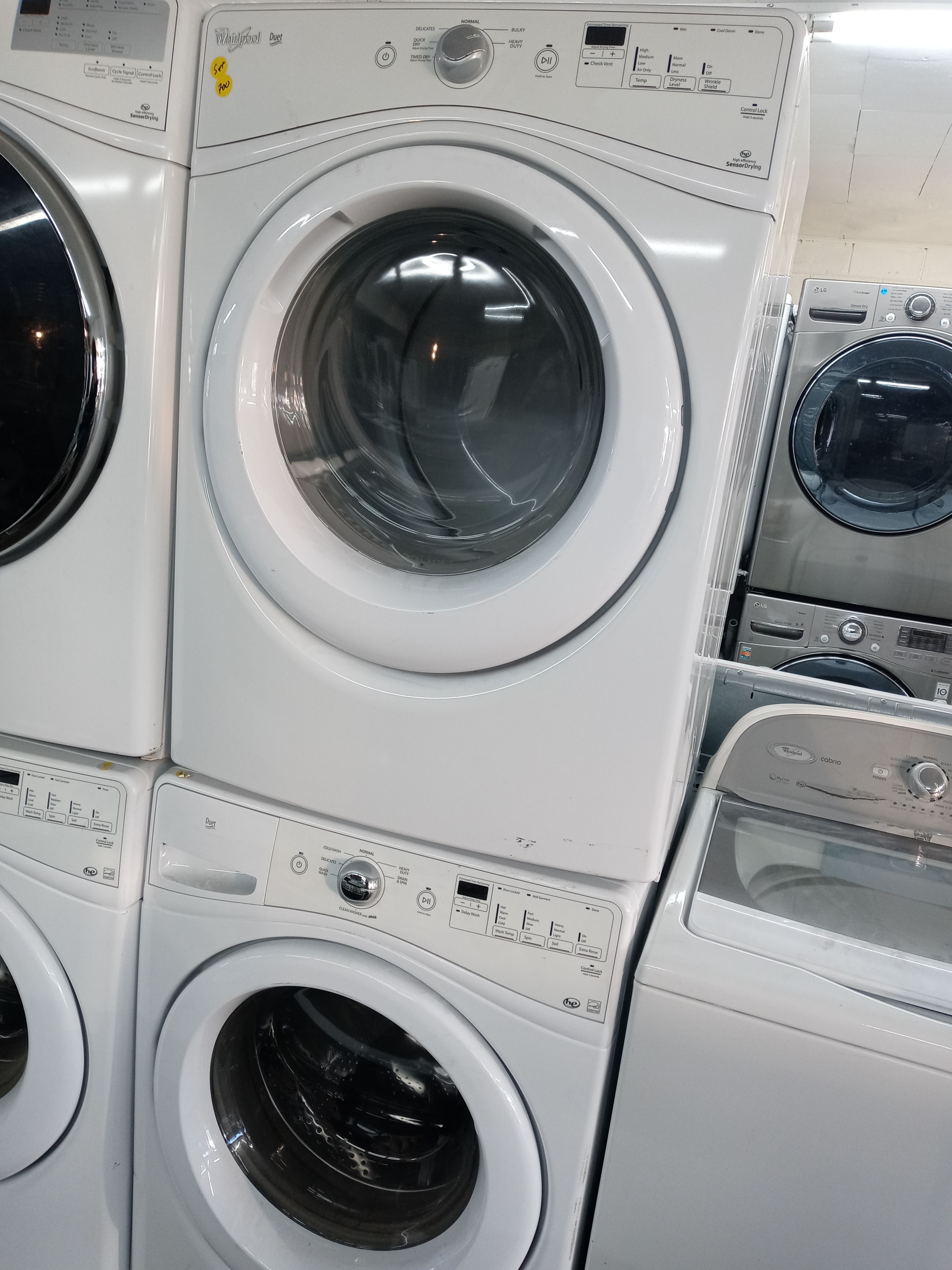 Whirlpool Duet stackable front load washer and dryer set - Free delivery