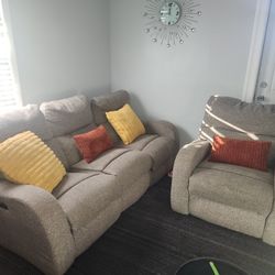 Bobs Recliner Sofa