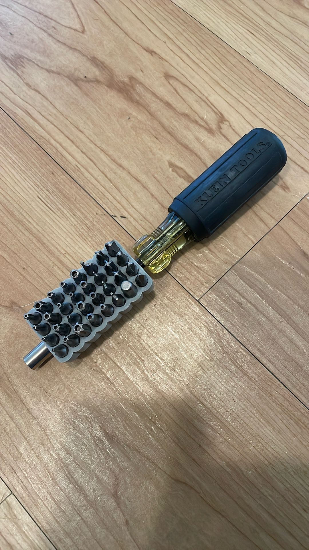Kline tools, security bit screwdriver set