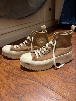 Size 10 embroidered converse