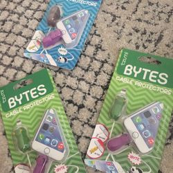 Tzumi Cord Bytes 2-Pack - Silicone Universally-Fitting Cable Protectors: Monster