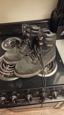 Brahma steel toe boots