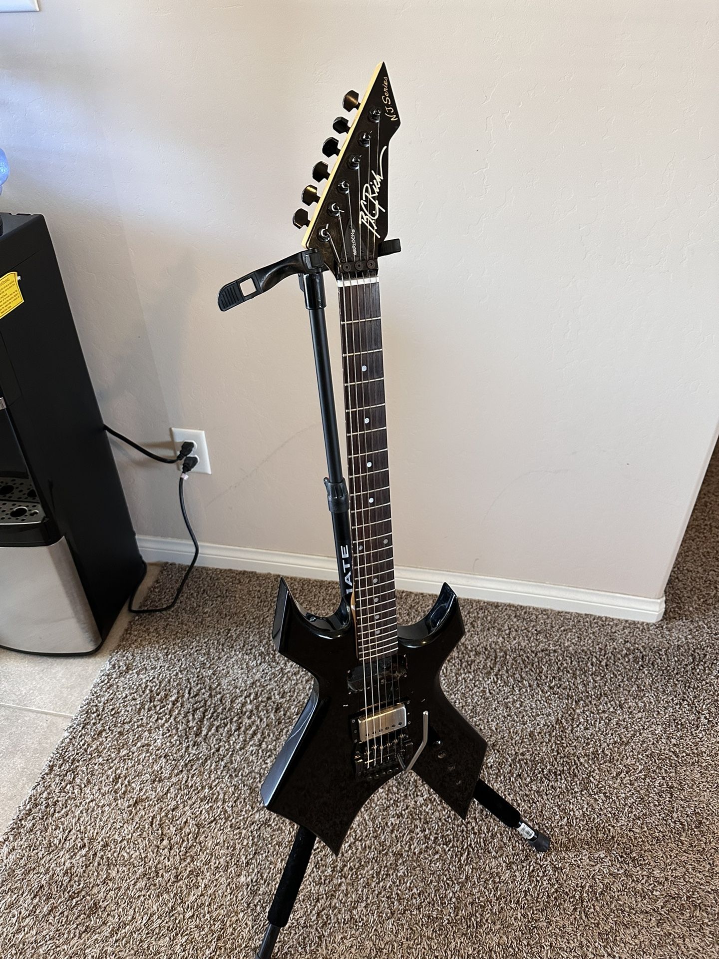 1985 BC Rich Warlock NJ Series W/ Kahler Flyer Tremolo LA, CA USA