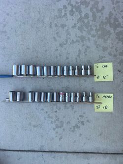 Craftsman Socket Sets. USA