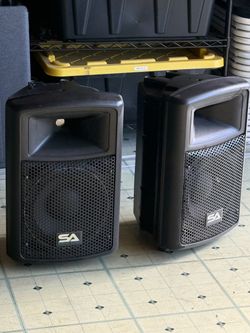 Seismic Audio speakers
