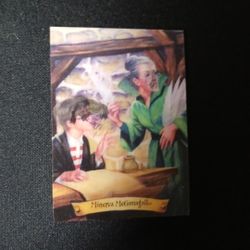 Minerva McGonagall - #3/12 - 2004 Wizards Harry Potter Chocolate Frog Cards