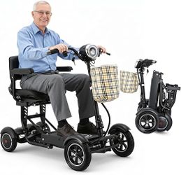 STOP RENTING!! NEW INBOX !! All-terrain Foldable Power Electric scooter for Adults upto 12mph/12 miles range