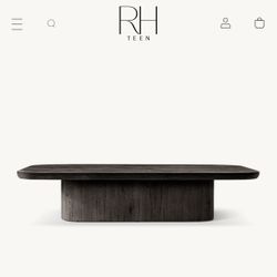 Black Oak Coffee Table 