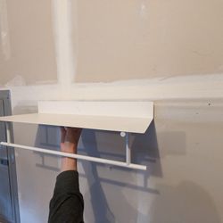 West Elm Floating Lines Hanging Shelf