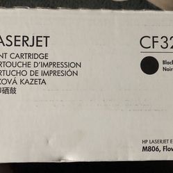 New unopened Genuine HP LaserJet, black CF325XC 