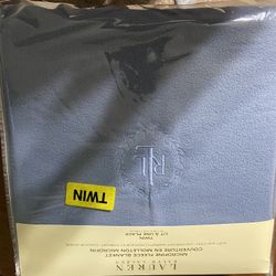 New Ralf Lauren Twin Blanket 