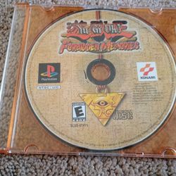 Yu-Gi-Oh PlayStation Game Forbidden Memories 