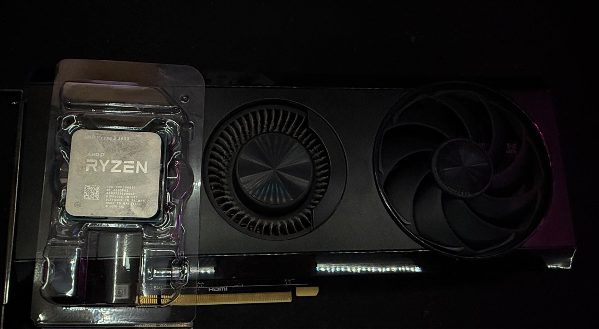 Acer Predator RX 7600 + Ryzen 5 3600 (NO CPU FAN)