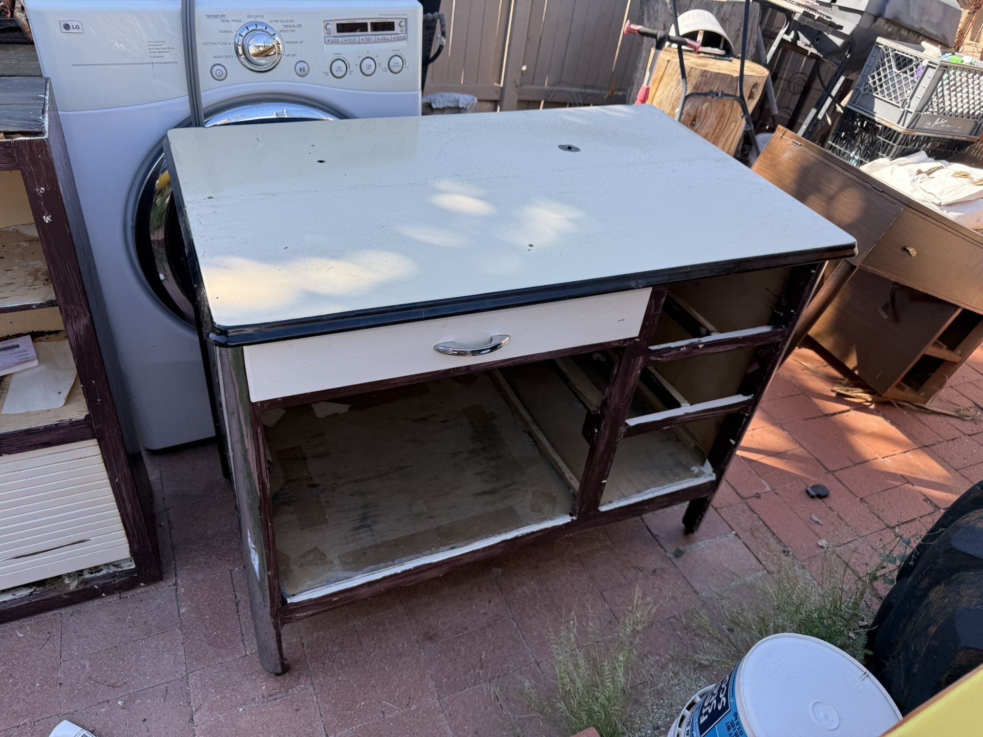 Desk Project Metal Top