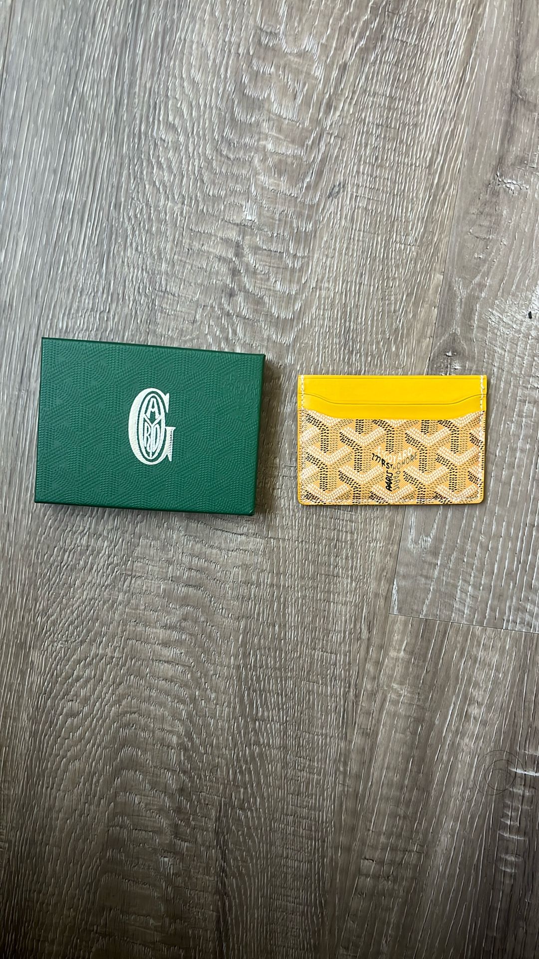 GOYARD SAINT-SULPICE CARD WALLET