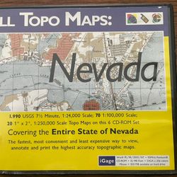 IGage All Topo Maps For Nevada