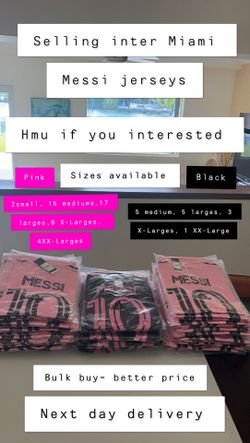 Selling Messi Inter Miami Jerseys