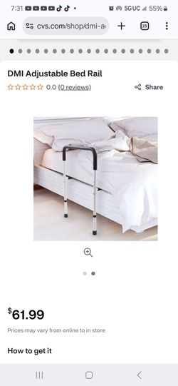 Adjustable bed rail