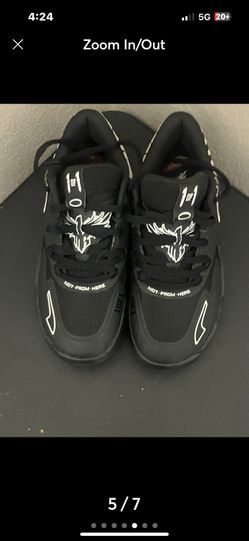 PUMA LaMELO MB.01 Teambank Lo black/white Men basketball Shoes 7