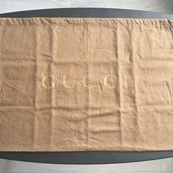 Gucci Dust Bag 21½” x 14¾” (Light Brown)