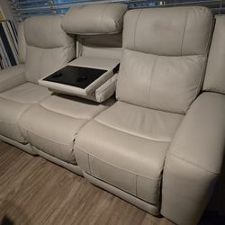 Top Grain Leather Sofa 