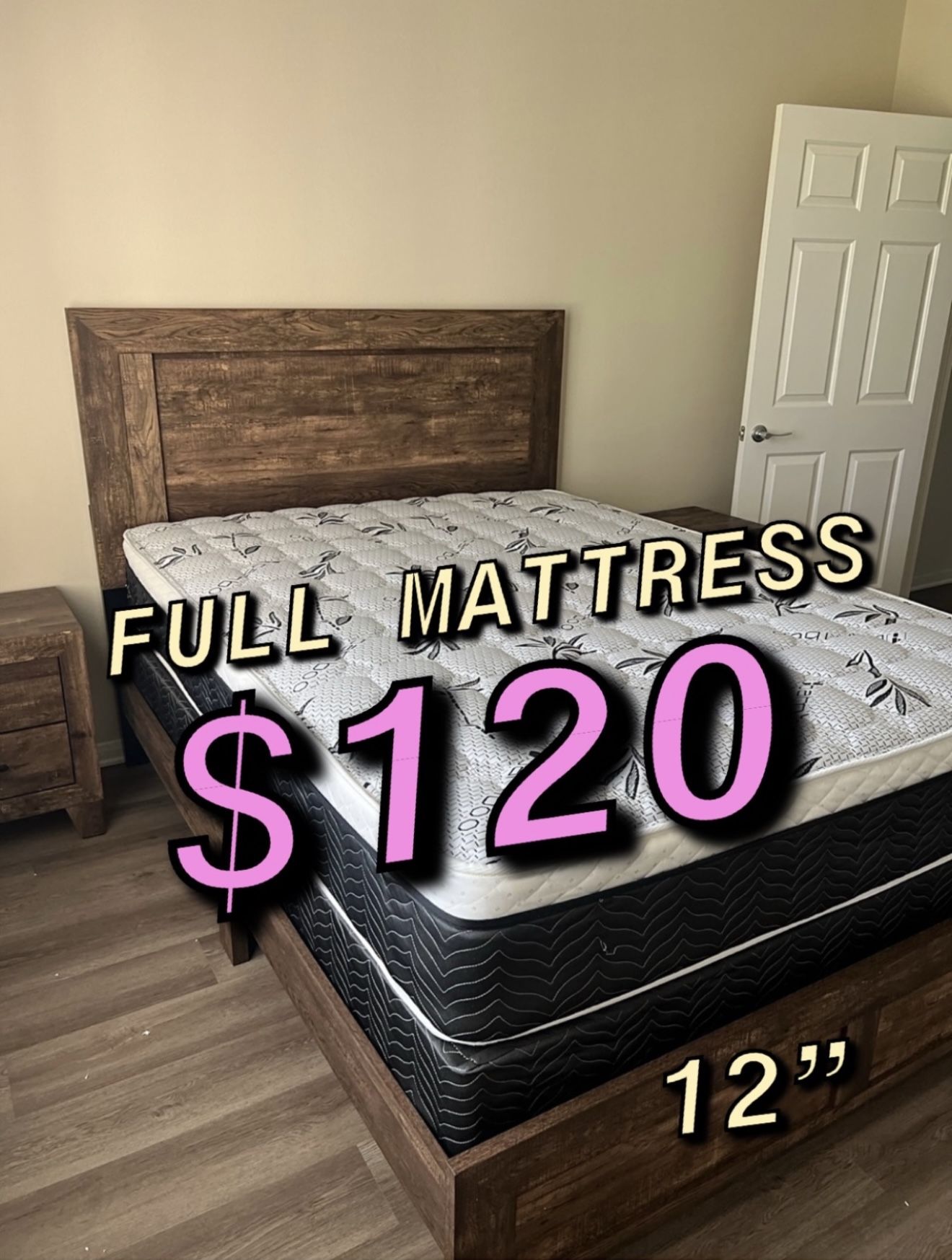 New Full Mattress Only $120