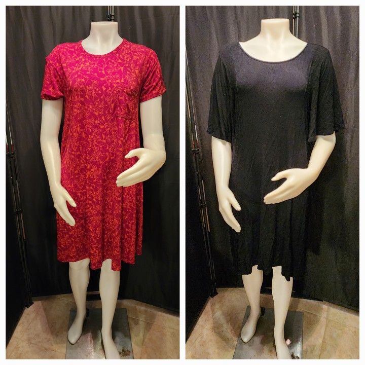 2 Flowy Dresses LuLaRoe & Apt 9