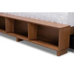 Brand New King Storage Bed – Wade Logan Blayton – Walnut Brown – $350 OBO