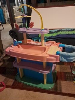 Baby doll changing and nursery set with baby doll and some necessities