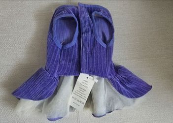 Purple dress for small dog