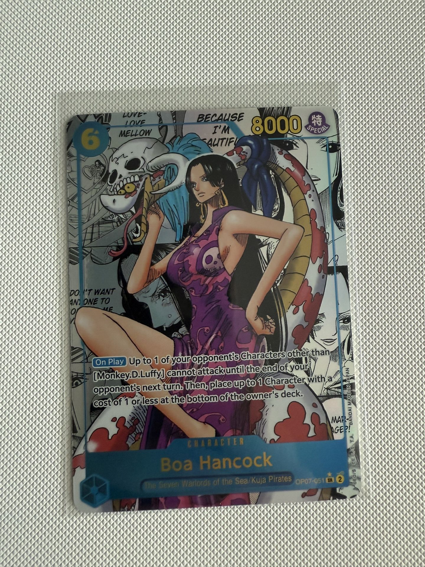 Op07 Boa Hancock (alternative Art Manga)- Op07