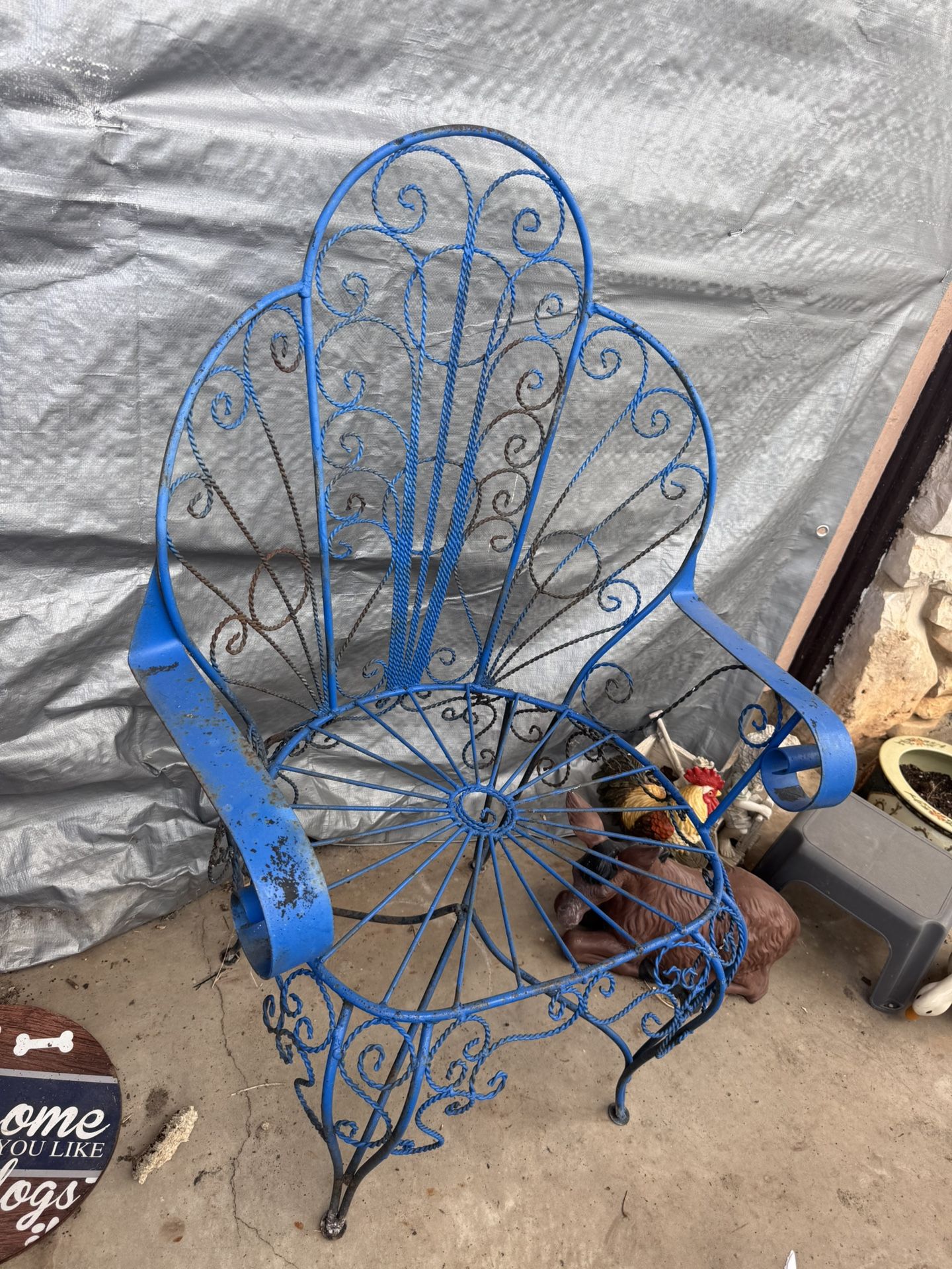 Metal Vintage Chairs 
