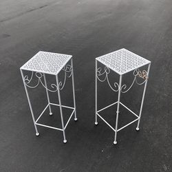 Metal Plant Stand Lot