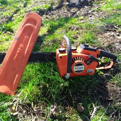 Vintage echo kioritz chainsaw