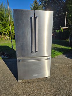 KitchenAid 20 Cu Ft Counter-Depth French Door Refrigerator