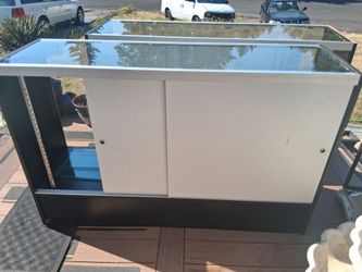 Glass display cases