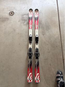 167 cm K2 Ski and size 9.5 boots