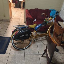 Electric E-bike Two Batteries The Controller And Wheel Is New