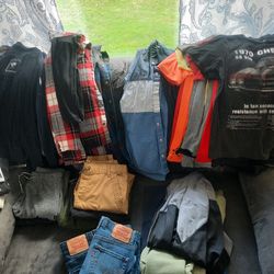 boys 12/14 clothes lot