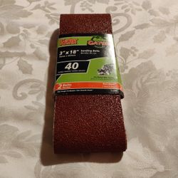 NEW SANDING BELTS