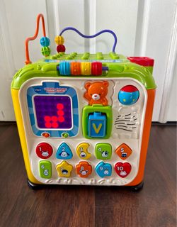 Toys-VTech Ultimate Alphabet Activity Cube, Without Cubes.