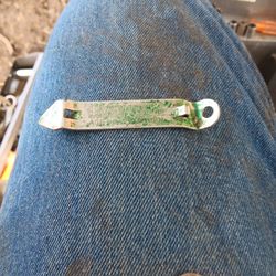 Vintage Lucky Lager Bottle Opener
