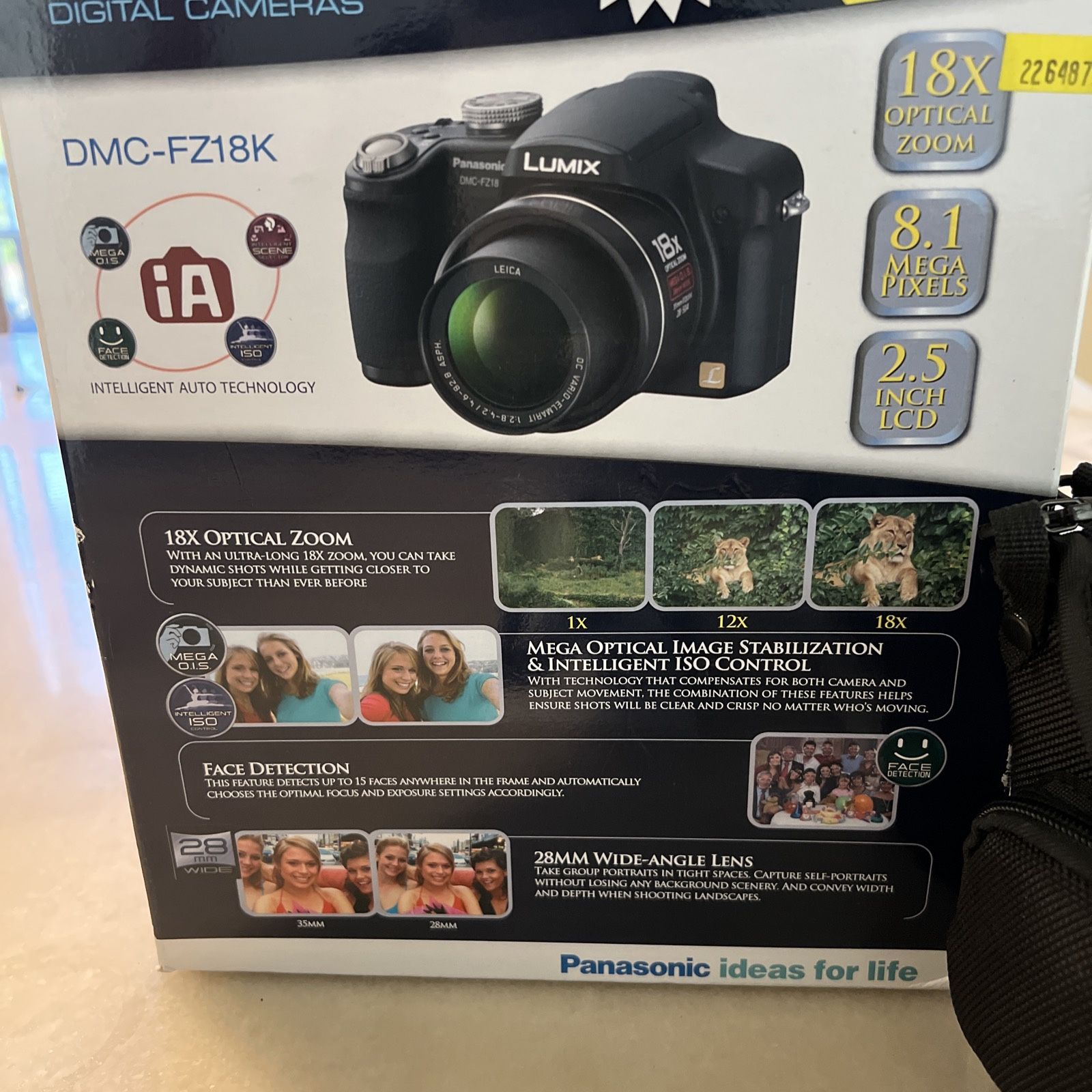 Lumix DMC FZ 18K Camera