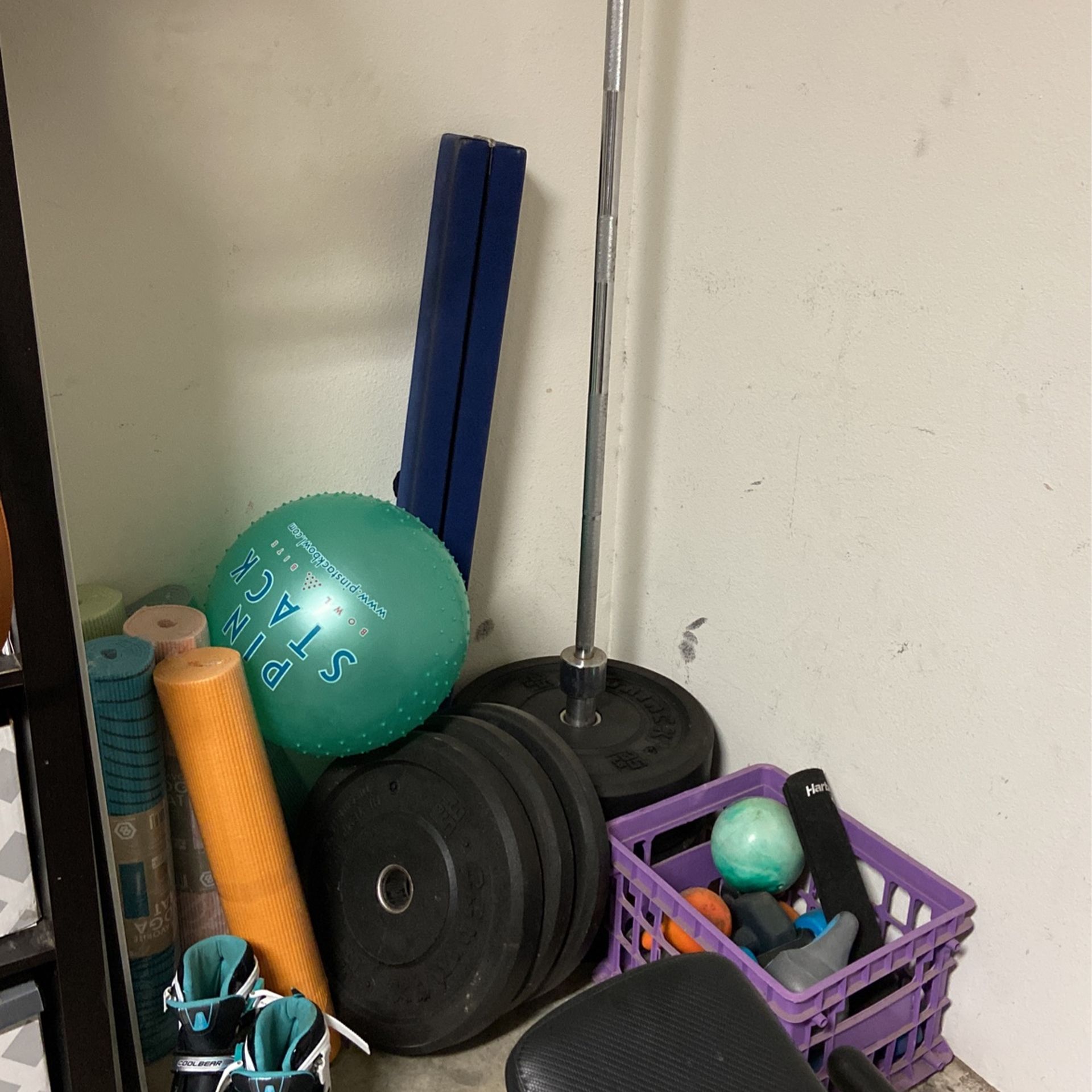 Bench Set with Weights