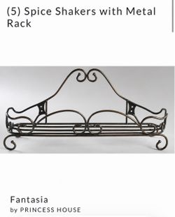 Princess House spice rack