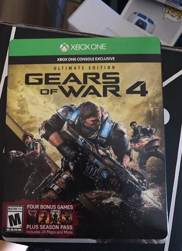  Gears of War 4: Ultimate Edition (Includes SteelBook