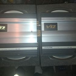 Alpine Mrv-f303   4 Channel Amplifiers 