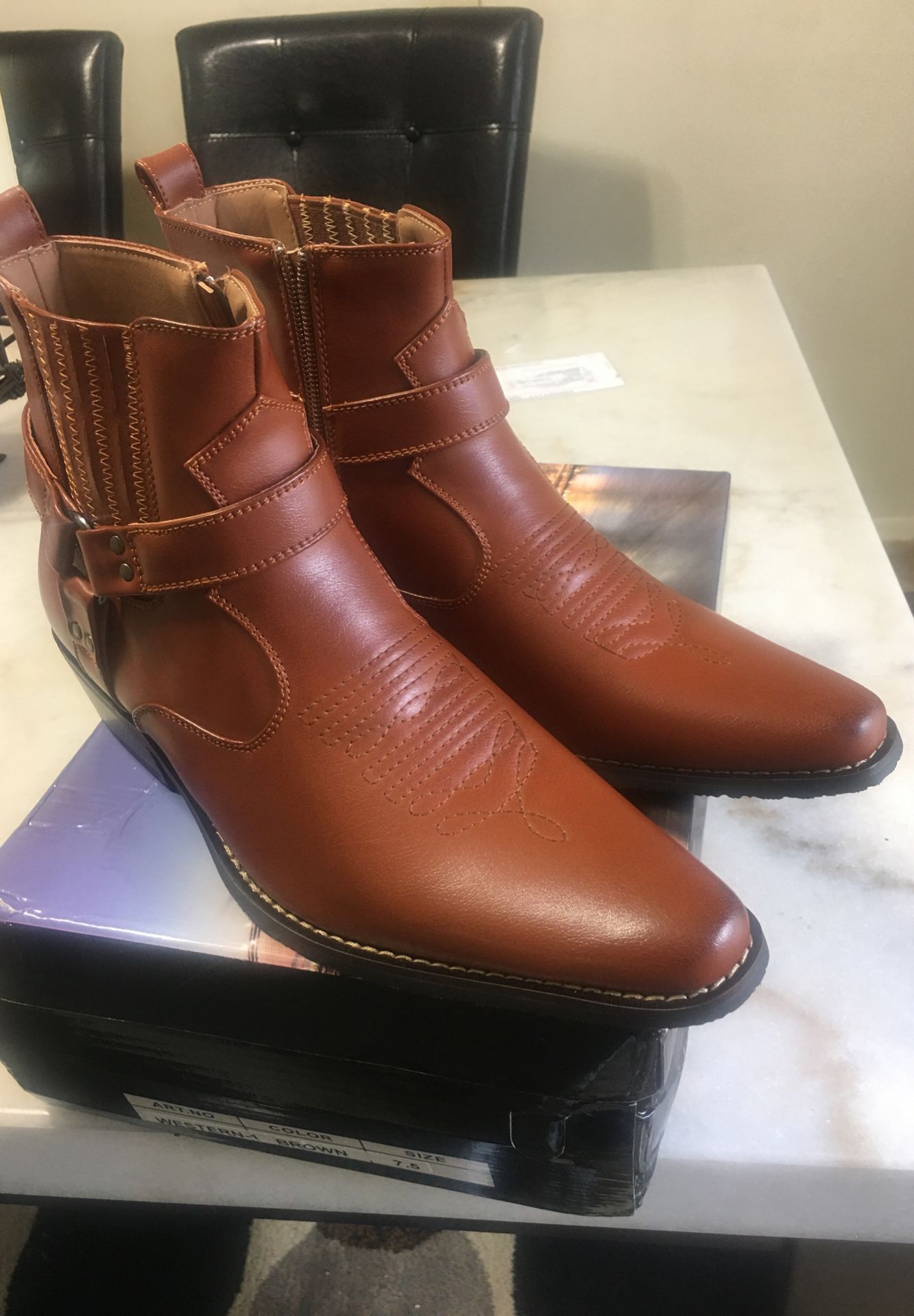 Cowboy dress boots. 7.5 size